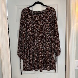 Floral Long Sleeve Dress